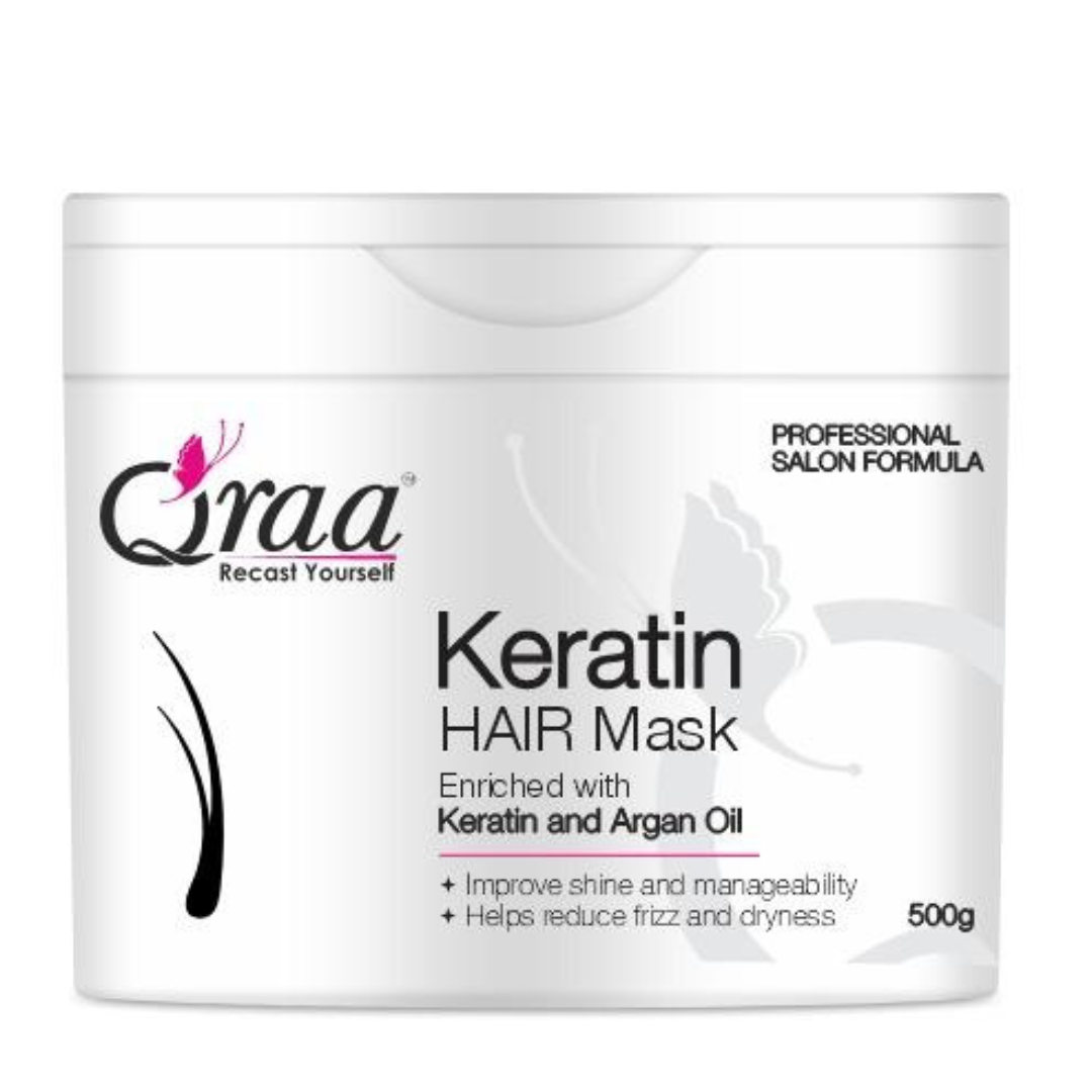 Keratin Hair Mask - Sulfate & Paraben Free Formula