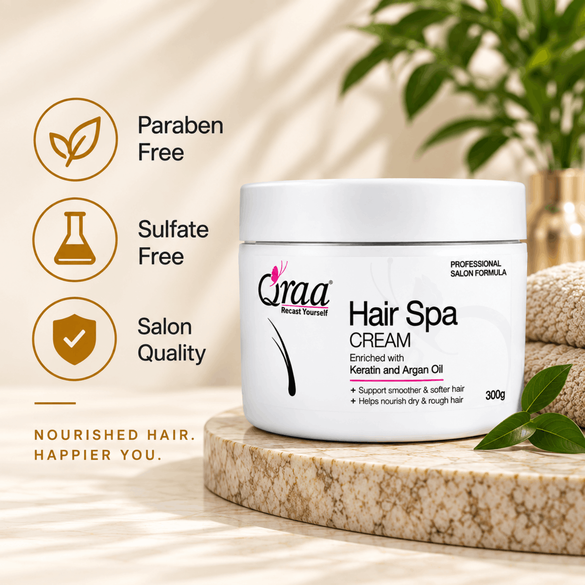 Hair Spa Cream - Professional Hair Spa Formula