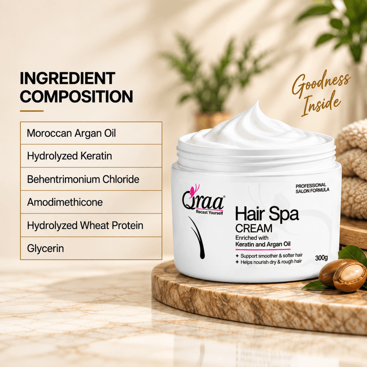Hair Spa Cream - Professional Hair Spa Formula