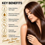 Keratin Hair Mask - Sulfate & Paraben Free Formula
