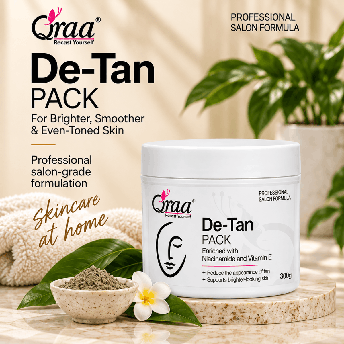D-Tan Pack - Professional De-Tan Formula