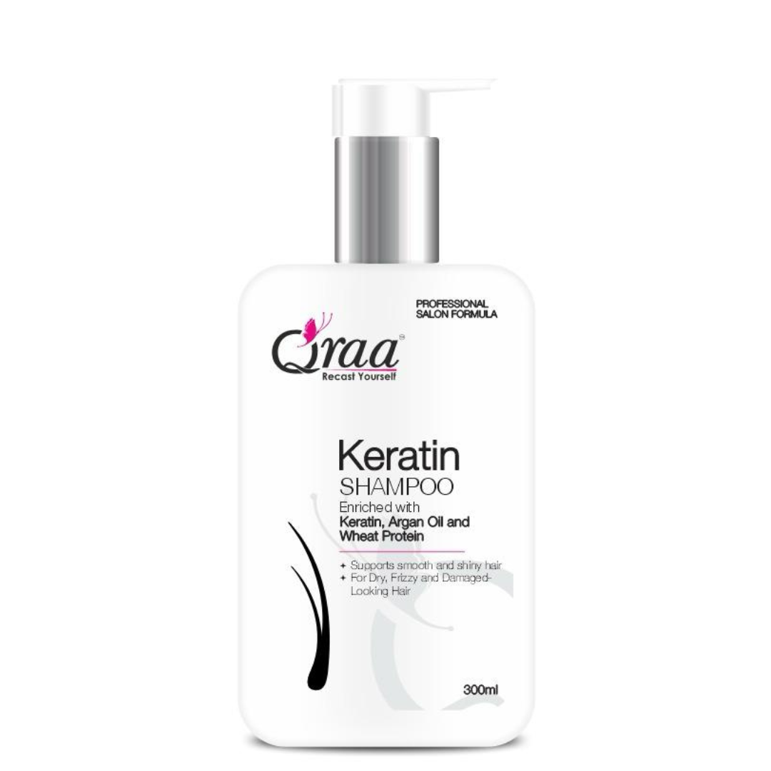 Keratin Shampoo - Sulfate & Paraben Free Formula