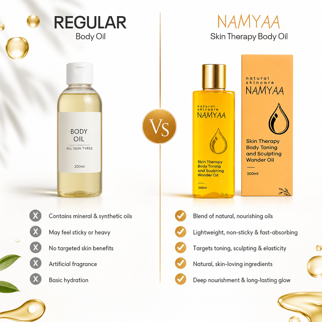 Body Toning and Sculpting Oil