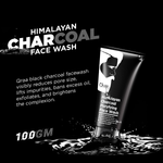 Himalayan charcoal face wash for men