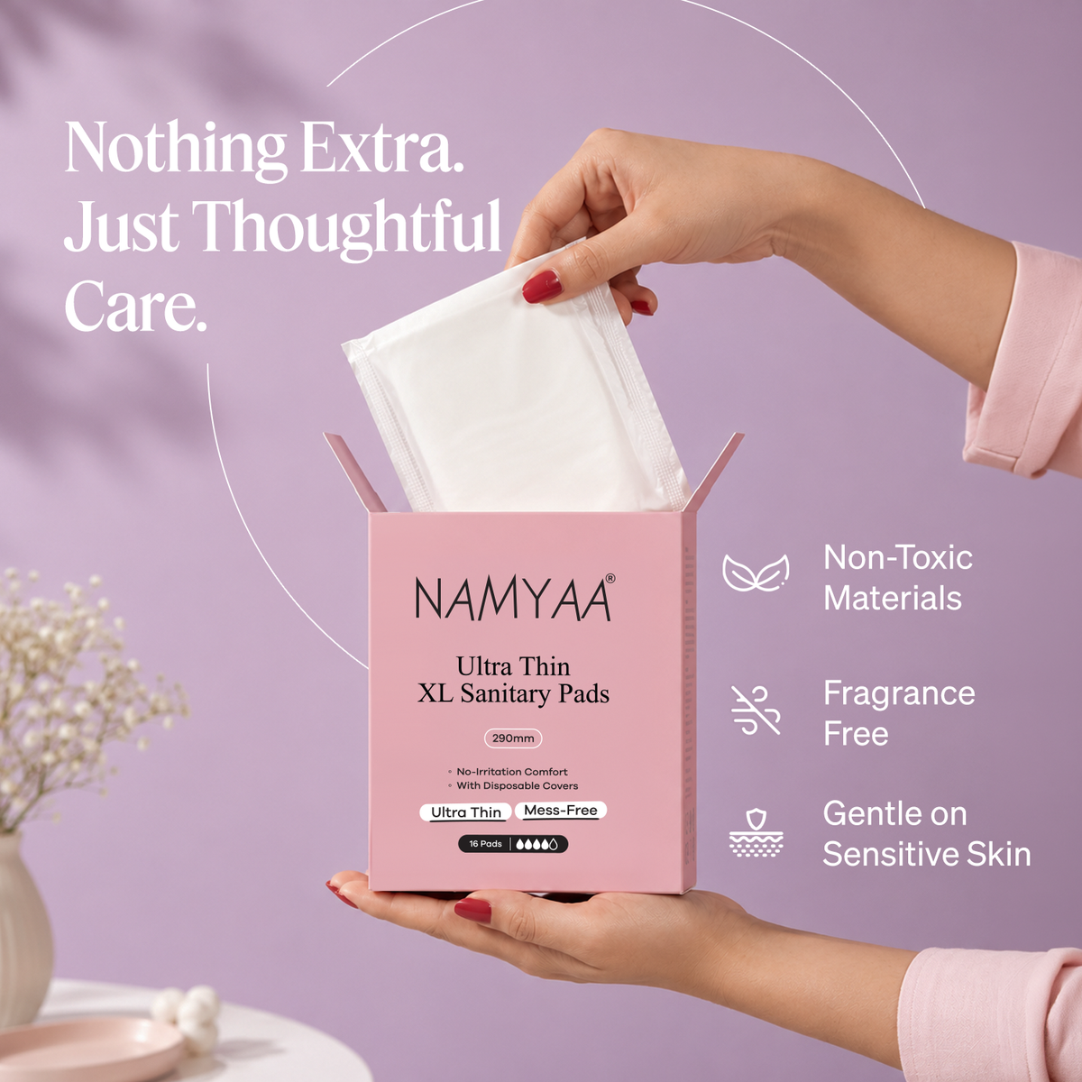 Namyaa Sanitary Pads Ultra Thin XL