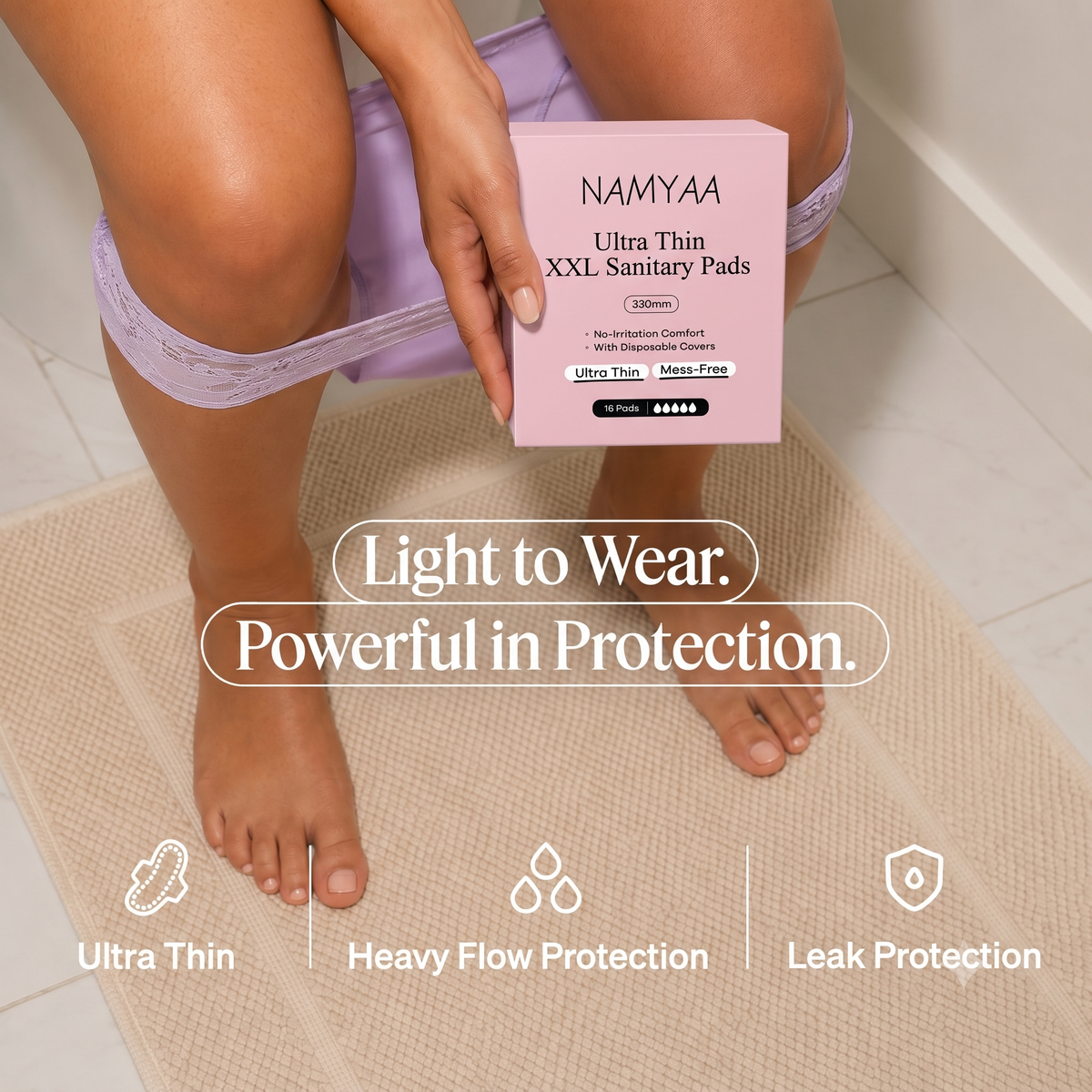Namyaa Sanitary Pads Ultra Thin XXL