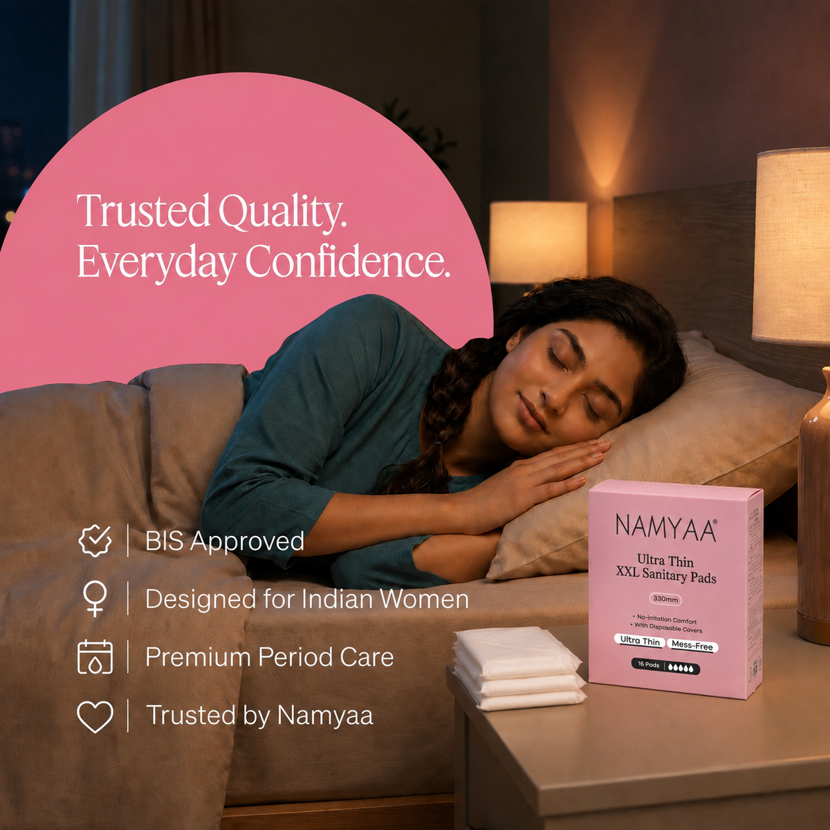 Namyaa Sanitary Pads Ultra Thin XXL