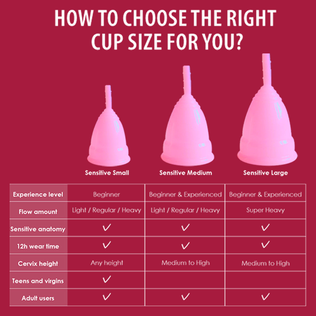 Reusable Menstrual Cup