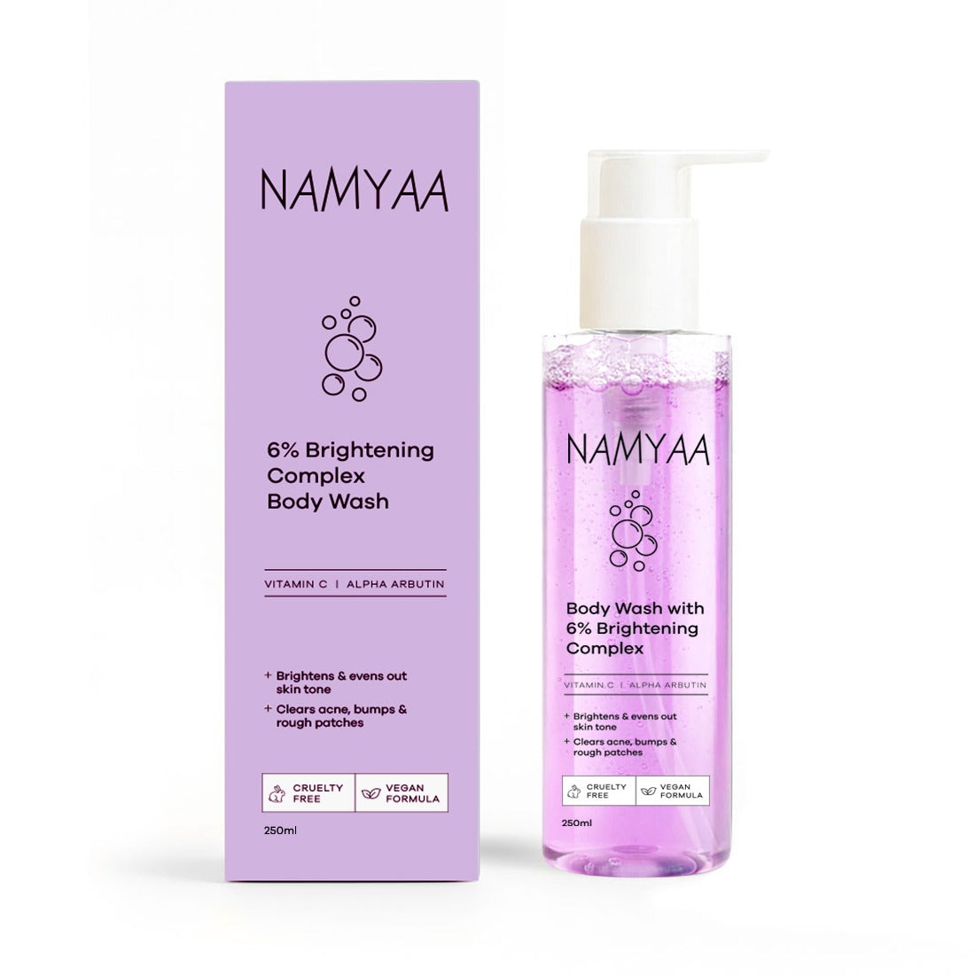 Namyaa 6% Brightening Complex Body Wash