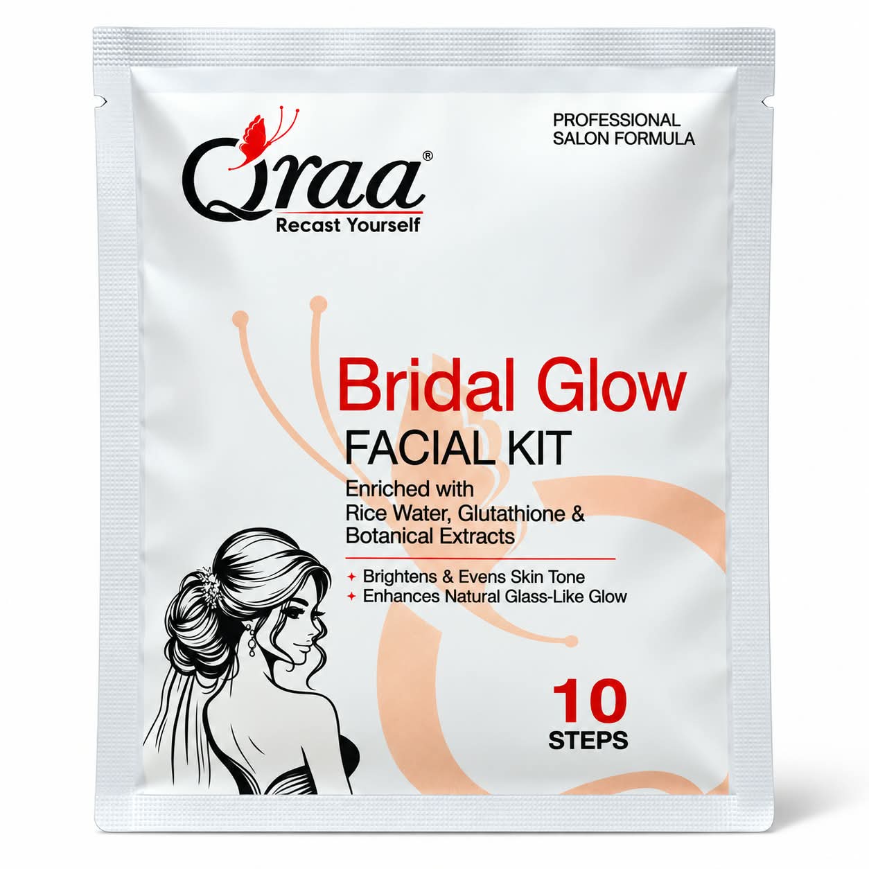Bridal Glow Facial kit - 10 Step Facial Kit | 2 Time Use