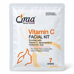 Qraa Vitamin C Facial Kit - 6 Step Facial Kit | 2 Time Use