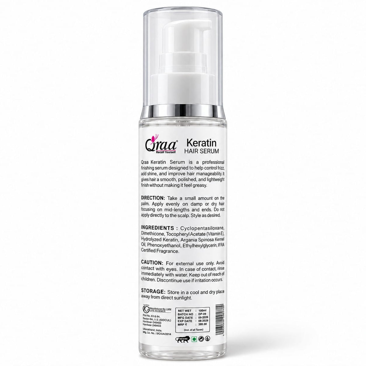 Qraa Keratin Hair Serum