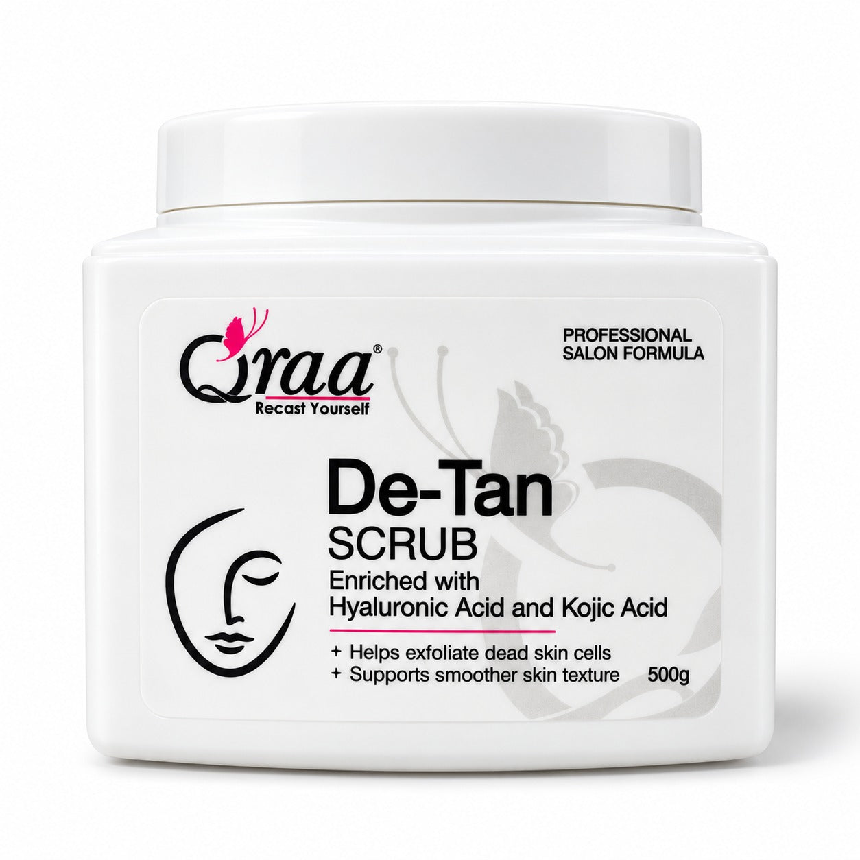 Qraa D-Tan Scrub - Professional Exfoliating Formula