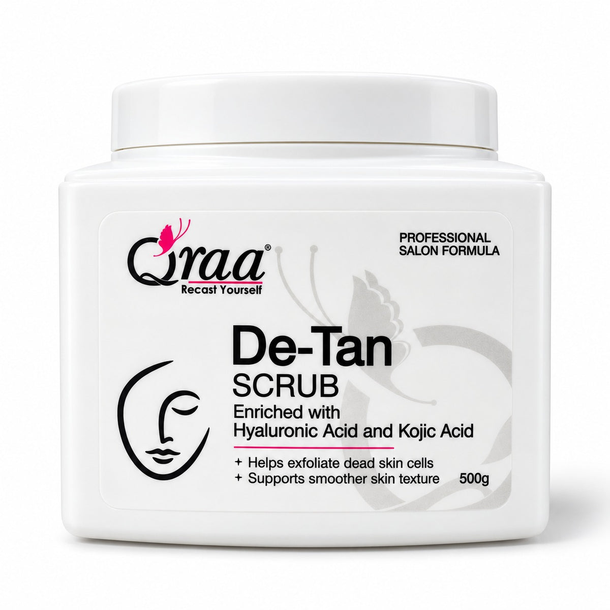 Qraa D-Tan Scrub - Professional Exfoliating Formula
